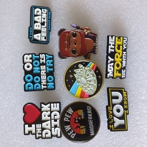 Star Wars Themed Enamel Pin Set - Not Official Disney Pins